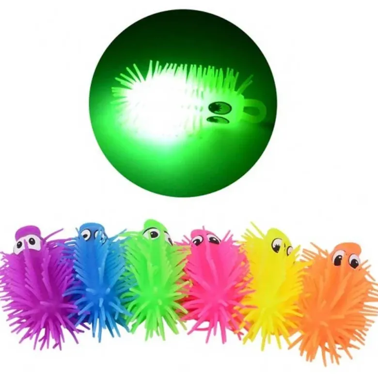 1 st. Blinkande Larv Stretchy Fidget