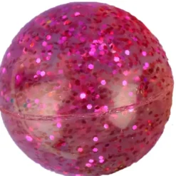 3 st. Glitter Studsbollar 4 cm