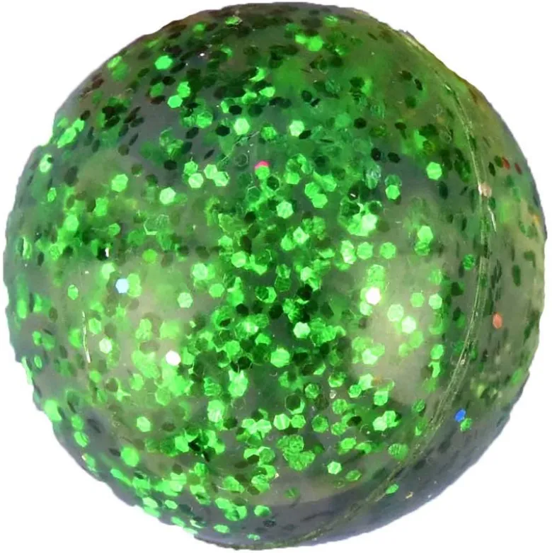3 st. Glitter Studsbollar 4 cm