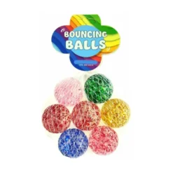 7 st. Glitter Studsboll 3,2 cm