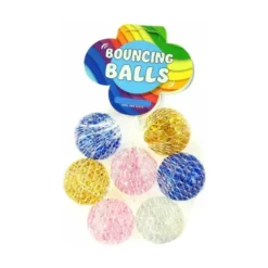7 st. Glitter Studsboll 3,2 cm