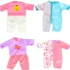 4 st. Klädset. Dockkläder till Dockor ca 35-40 cm Dolls Room
