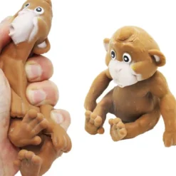 Söt Klämapa Stretchy Klämdjur 15 cm