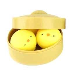 3 st. Kyckling Squeeze Ball Chicken 5 cm