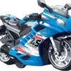 1 st. Leksaksmotorcykel med ljus, ljud och pullback-funktion 14,5 cm