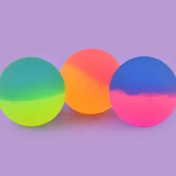 3 st. Neon Studsbollar 4,5 cm