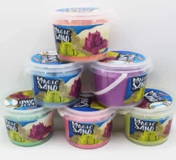 Stor burk med Magisk Sand Slime 500 gram