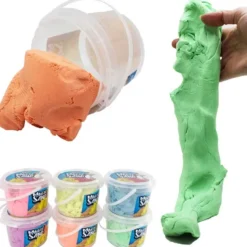Stor burk med Magisk Sand Slime 500 gram