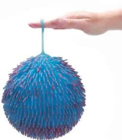 Stor Tvåfärgad Puffer Fluffy Klämboll 25 cm