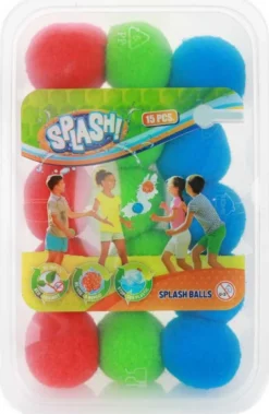 15 st. Splash vattenbollar 5 cm