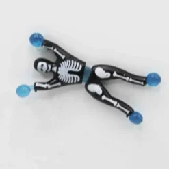 2 st. Sticky Klibbiga Klättrande Gubbar Skelett