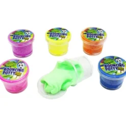 Studsande Putty Slime 6 st. burkar