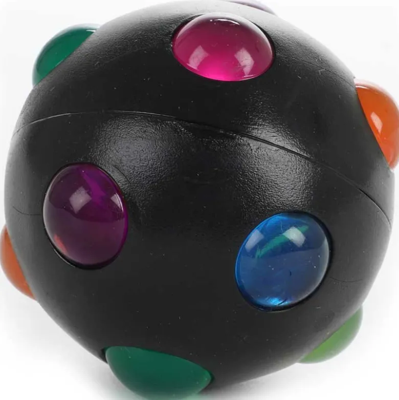 Studsboll Disco med ljus 5,5 cm