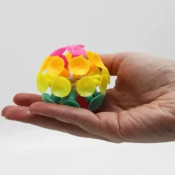 Suction ball ljus boll med sugkoppar 6 cm