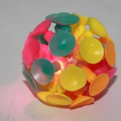 Suction ball ljus boll med sugkoppar 6 cm