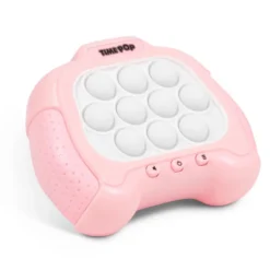 TIME POP LIGHT UP PUSH POPPER GAME PINK