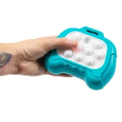 TIME POP LIGHT UP PUSH POPPER GAME BLUE