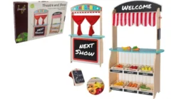 Två i ett. Teater och butik