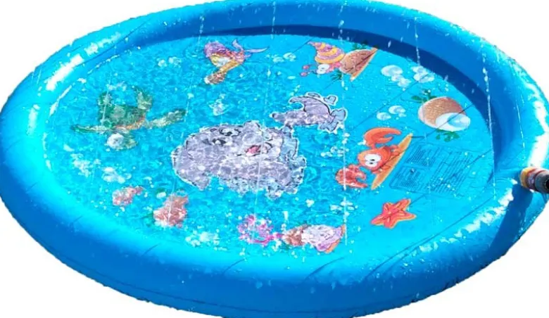 Vattenmatta Sprinklermatta vattenlek 100 cm