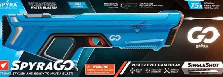 Vattenpistol SpyraGo Blue