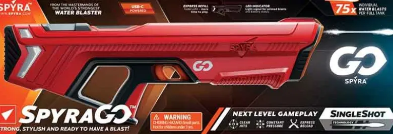Vattenpistol SpyraGo Red