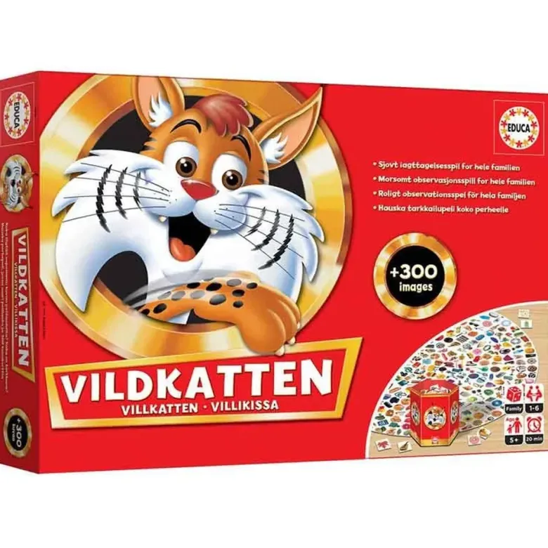 Vildkatten Classic 300 Spel för barn