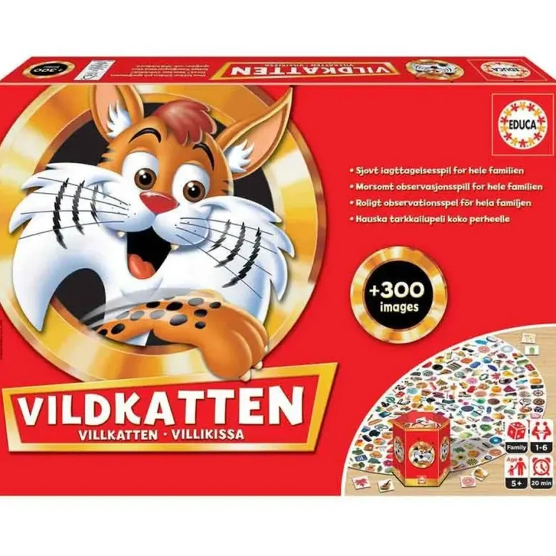 Vildkatten Classic 300 Spel för barn
