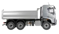 VOLVO FMX E015 DUMP TRUCK 6X4 1/14 RTR SILVER