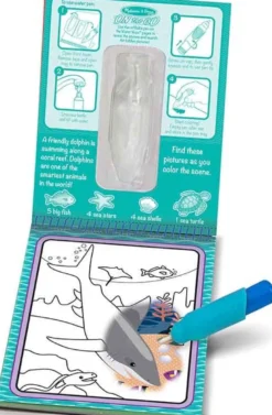 Water Wow Under the sea - I havet Melissa and Doug Målarbok